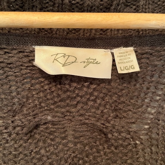 Cozy Brown Cardigan RD Style - Picture 2 of 5